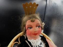 24 in vcr cloth doll heels face good
